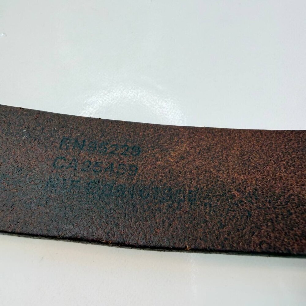 Men’s Ted Baker London Leather Belt – Made in Italy – Size 34 (110 cm) - Picture 12 of 13